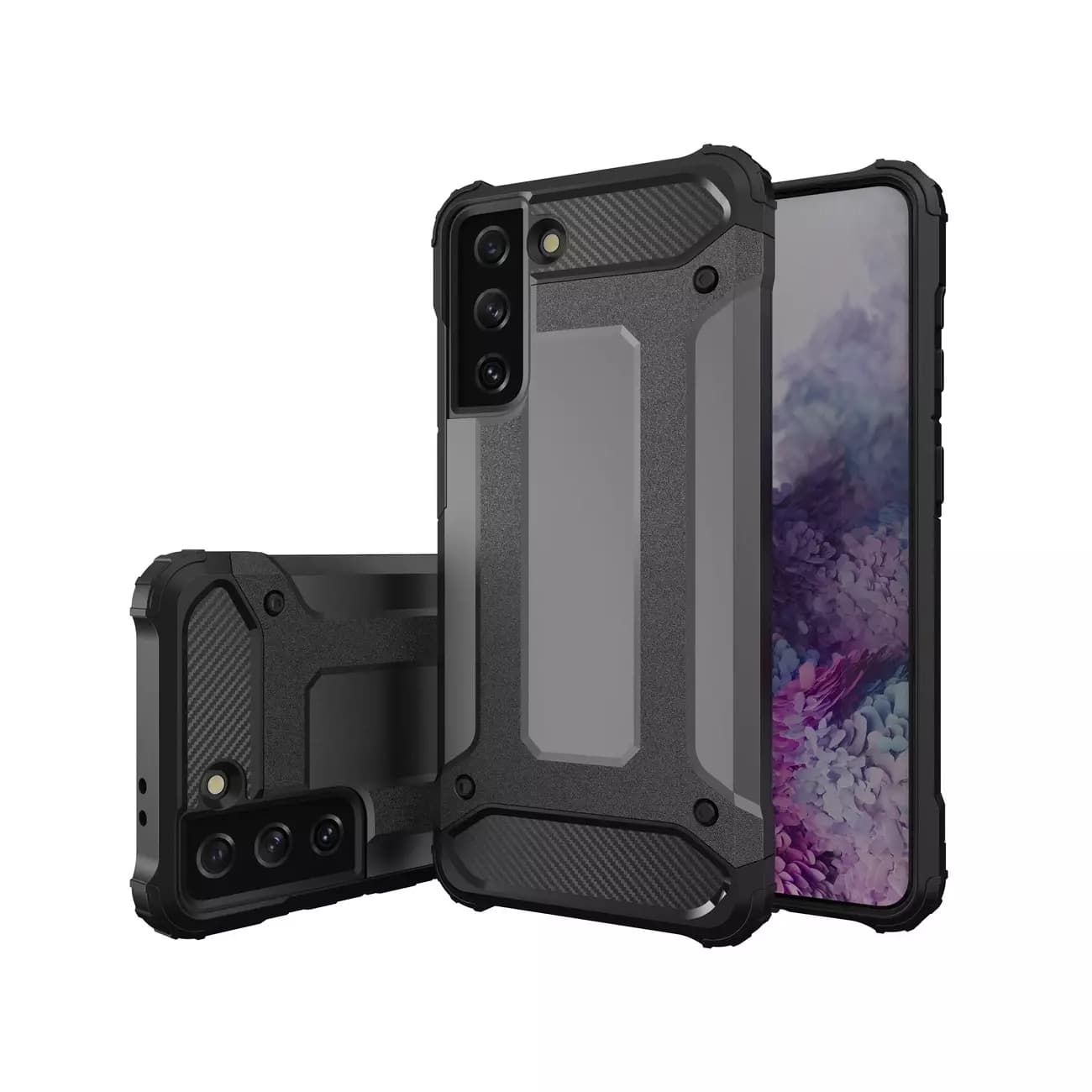 

Etui Hybrid Armor do Samsung Galaxy S23+ Plus pancerny hybrydowy pokrowiec niebieskie