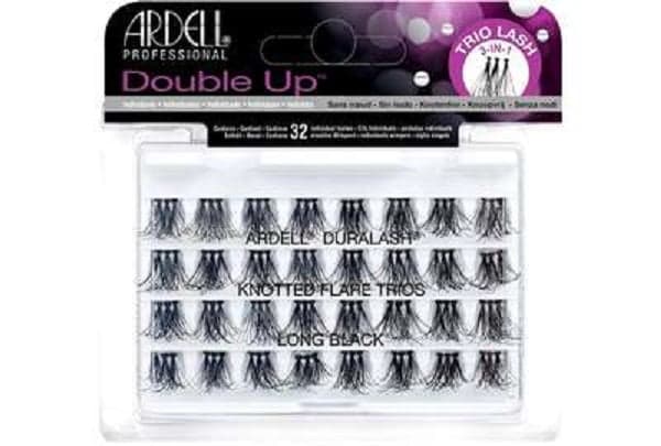 

Ardell Long Black Knotted Trio Lash Double Up Sztuczne rzęsy 32 szt (W)