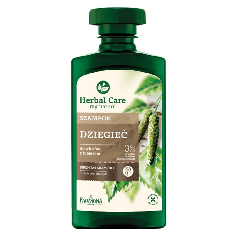 

Herbal Care Szampon z Dziegciem Przeciwłupieżowy 330ml