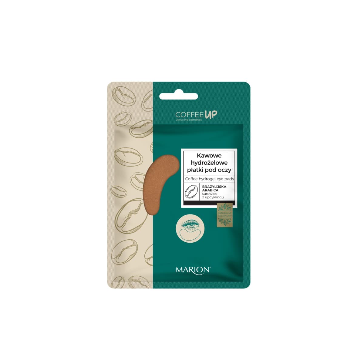 

MARION Coffe Up kawowe hydrożelowe płatki pod oczy 2szt