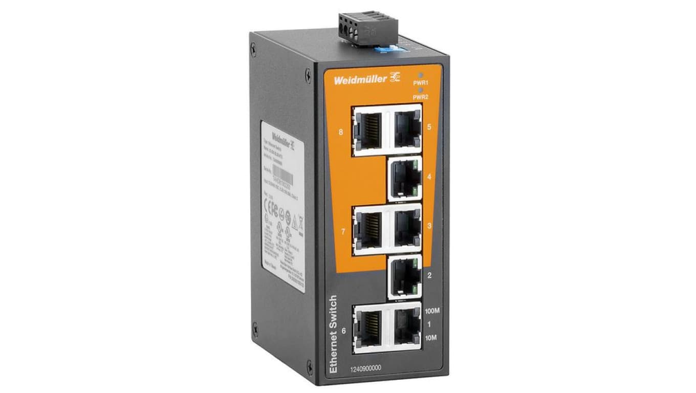 

Przełącznik sieciowy (switch) IE-SW-BL08-8TX 1240900000, Switch) ie-sw-bl08-8tx 124090000