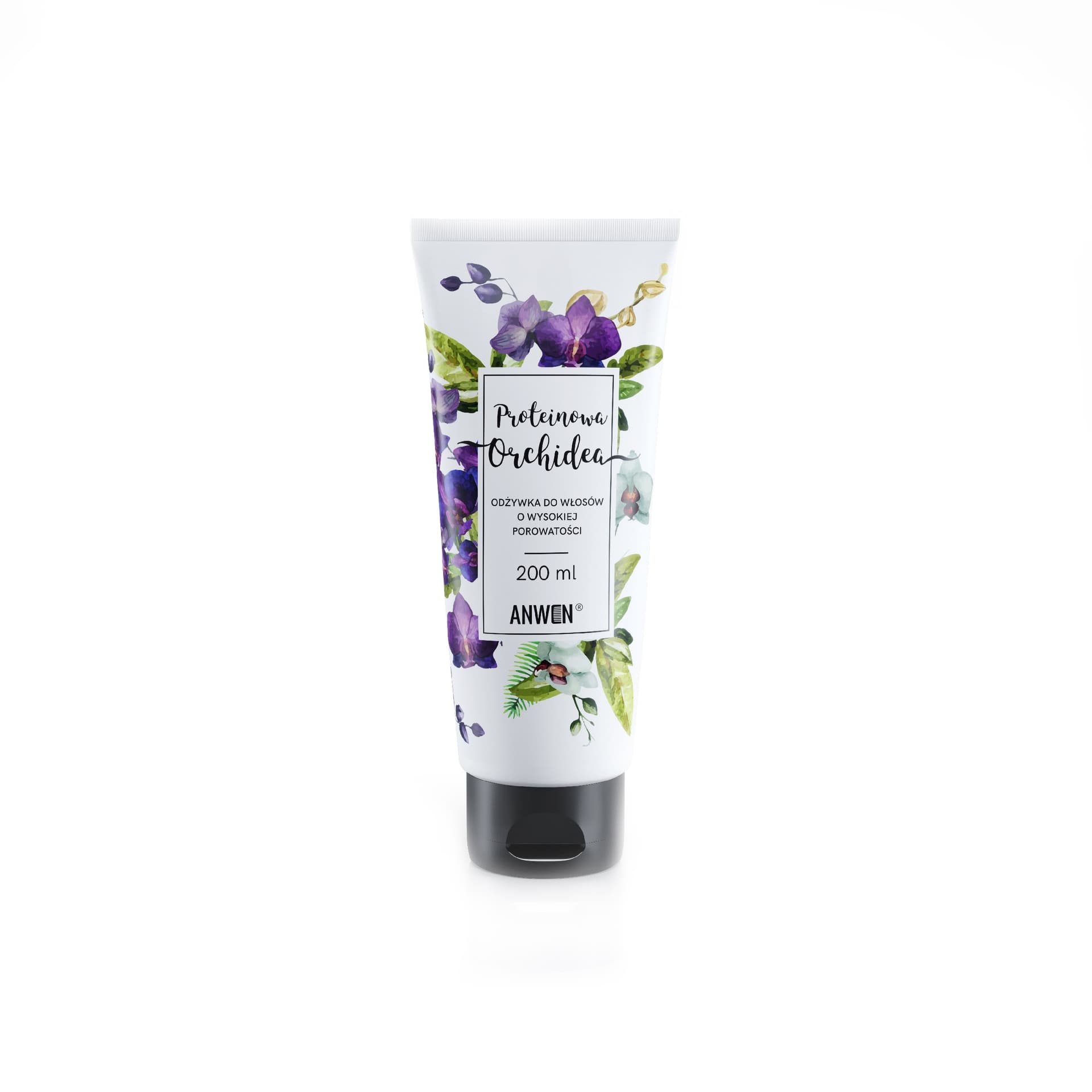 

Anwen Odżywka do włosów o wysokiej porowatości Proteinowa Orchidea 200ml