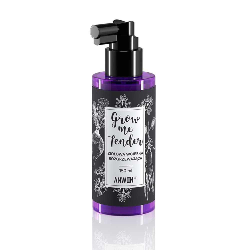 

Anwen Grow Me Tender ziołowa wcierka rozgrzewająca 150ml