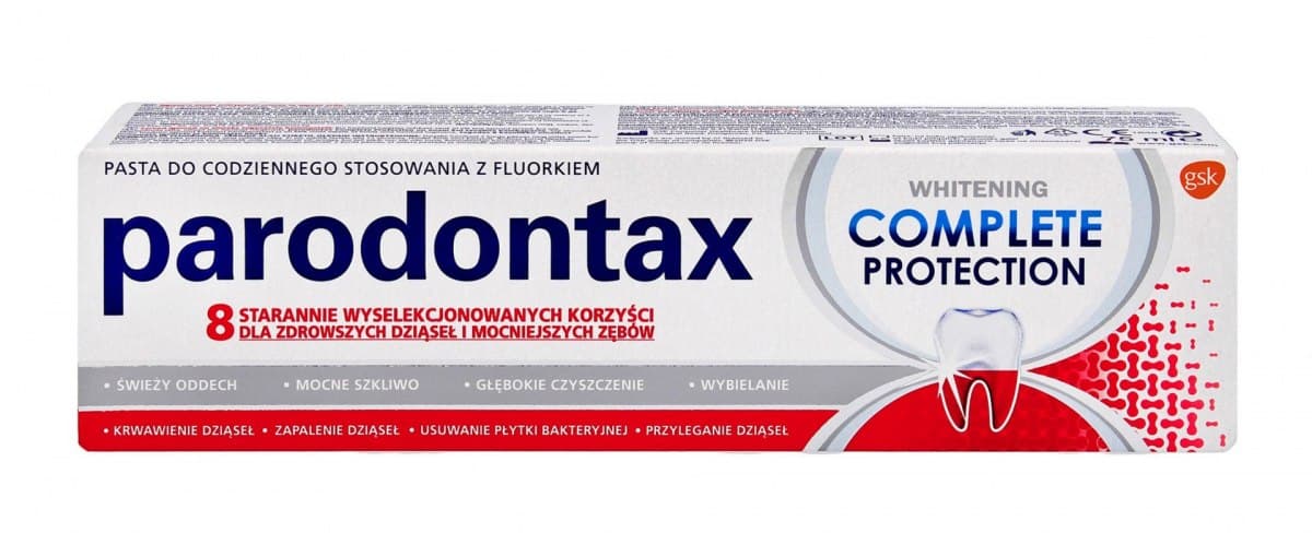 

GSK PARODONTAX Pasta Compl.Prot.Whit&