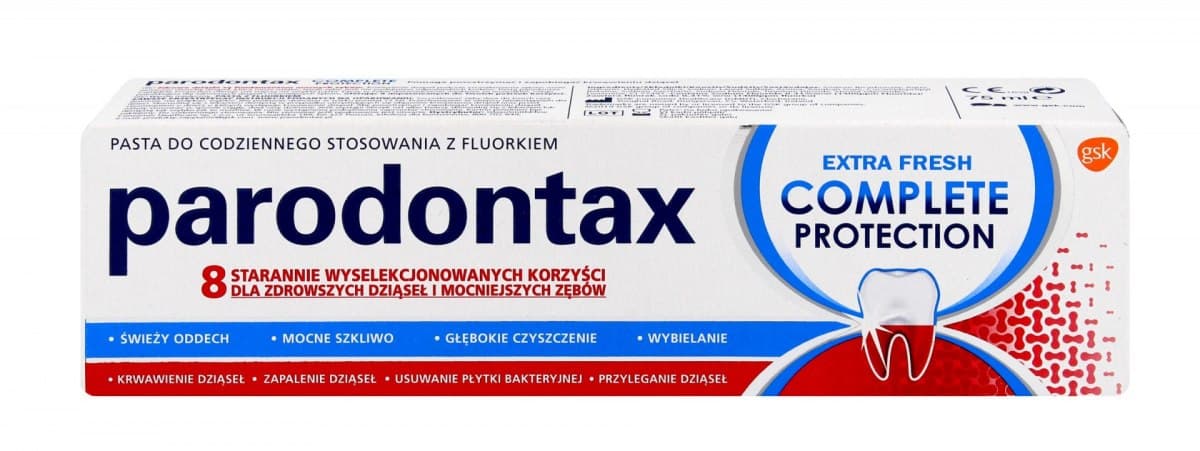 

GSK PARODONTAX Pasta Complete Protection Ex.Fresh&