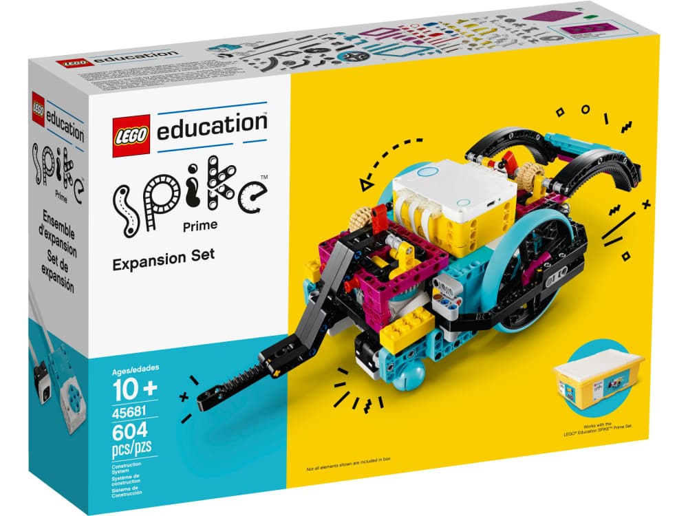 

LEGO Education SPIKE™ Prime Zestaw Rozszerzający (Nowy) 45681, Nowy) 4568