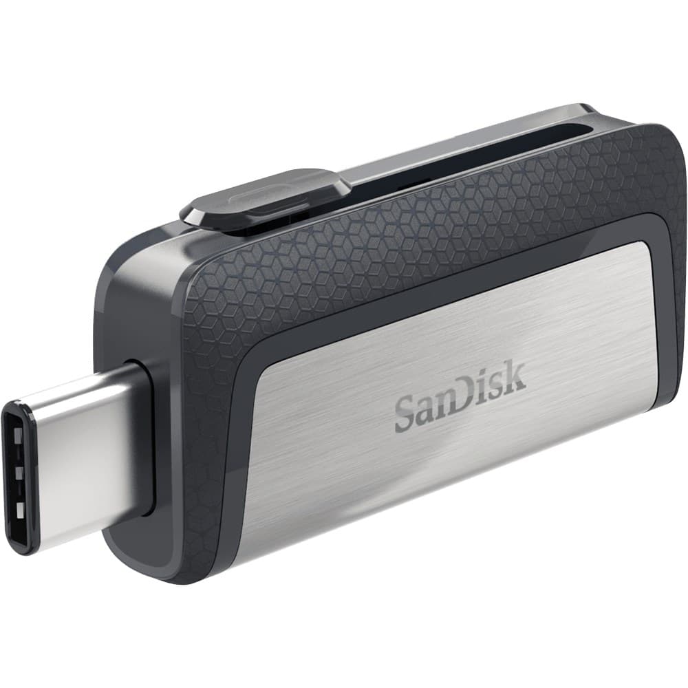 

Pendrive SanDisk SDDDC2-064G-G46 (64GB; USB 3.1, USB-C; kolor czarny)
