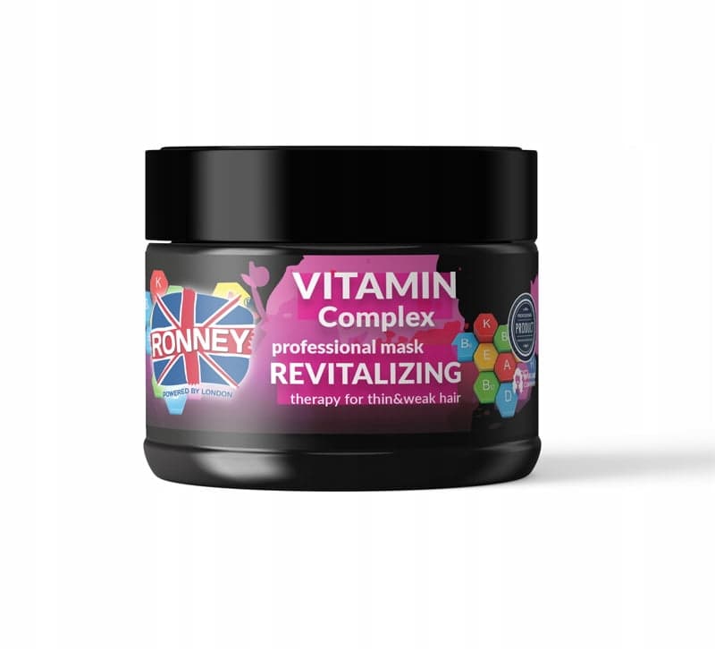 

Ronney Vitamin Complex Professional Mask Revitalizing rewitalizująca maska do włosów z kompleksem witamin 300ml