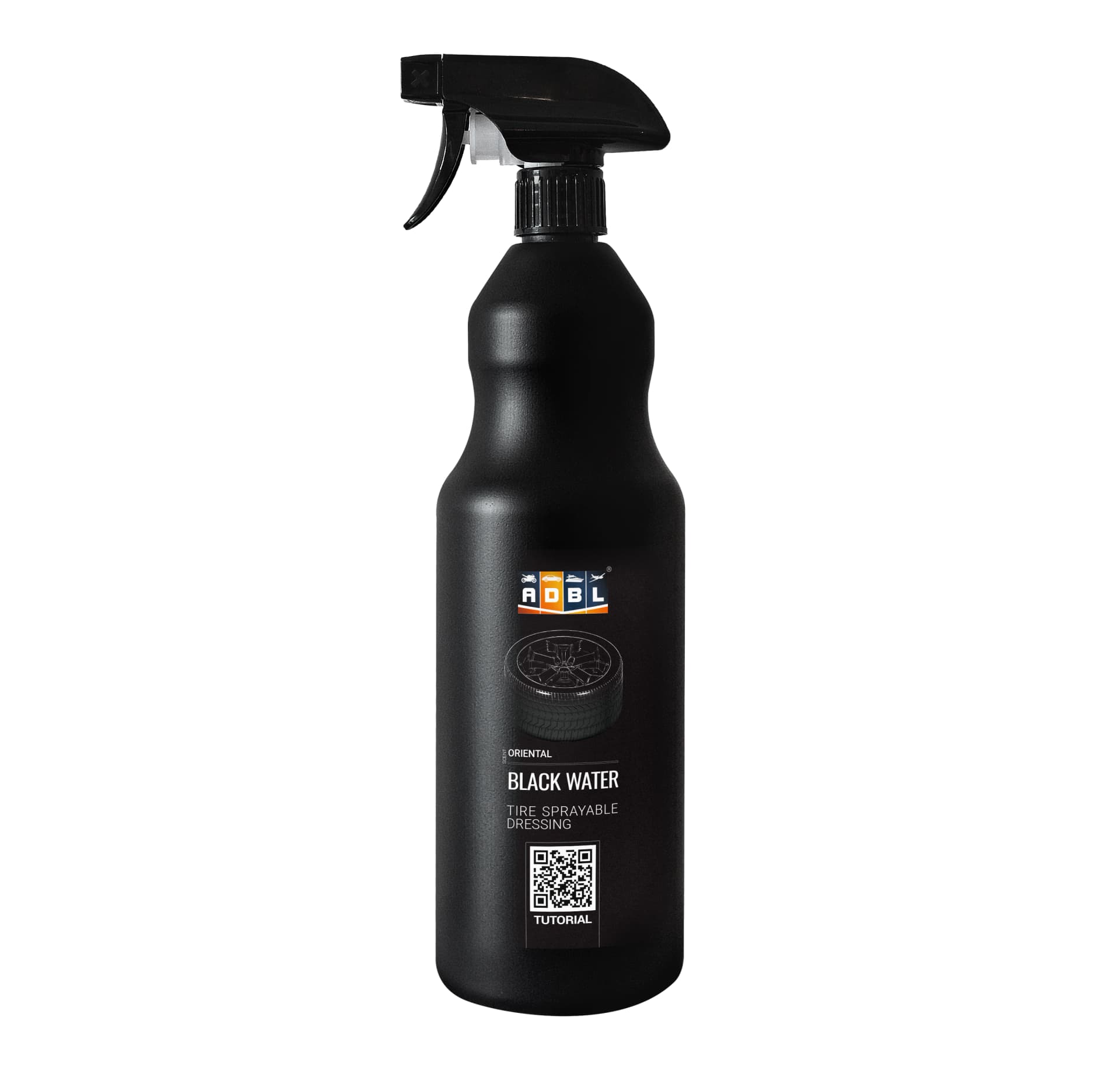

ADBL Black Water 1L - dressing, nabłyszczacz do opon w sprayu