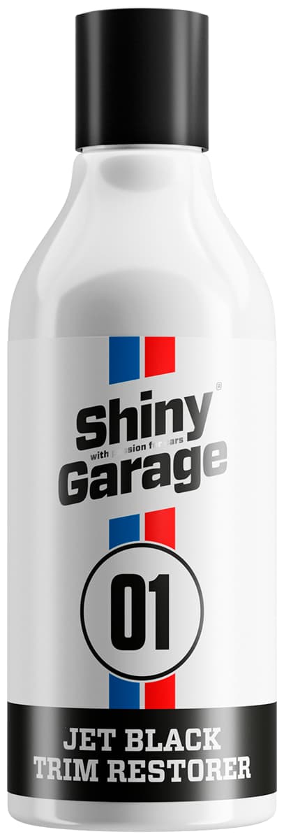 

Shiny Garage Jet Black Trim Restorer 500ml -dressing do plastików zewnętrznych