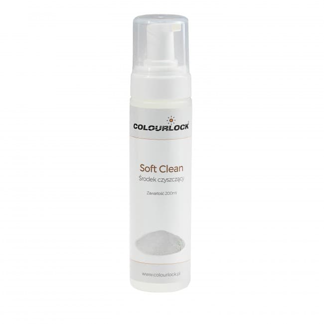 

Colourlock Soft Clean 200ml - usuwa plamy i zabrudzenia w skórach gładkich