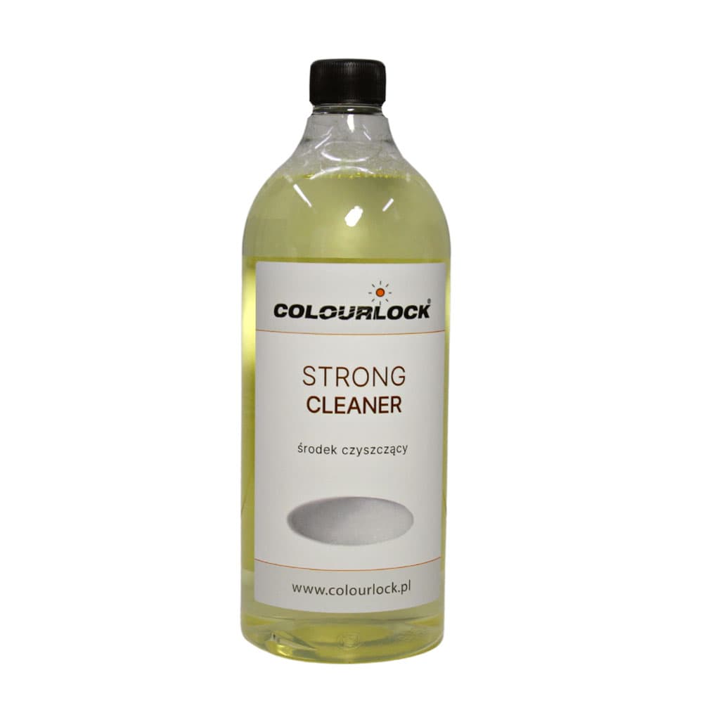 

Colourlock Strong Cleaner 1L - usuwa plamy i zabrudzenia w skórach gładkich