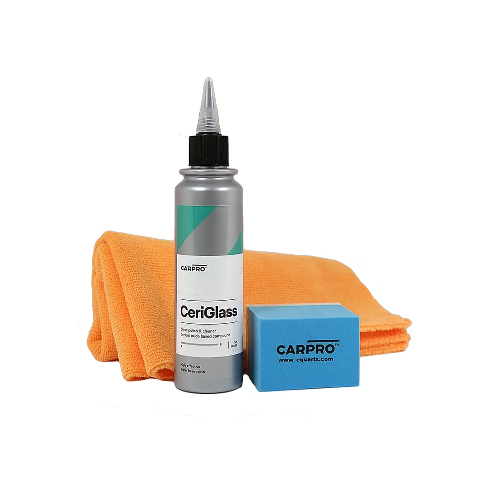 

CarPro CeriGlass Polish KIT 150ml - zestaw do polerowania szkła