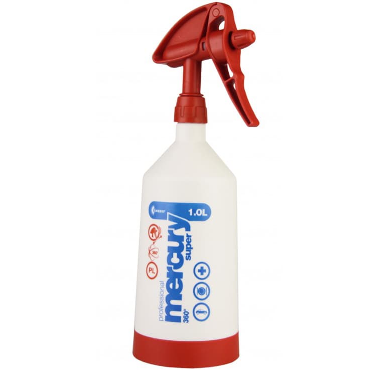 

OPRYSKIWACZ MERKURY SUPER 360 PRO+, POJEMNOŚĆ 1L FPM CZERWON