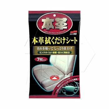 

Soft99 Leather Seat Cleaning Wipe - chusteczki do skór