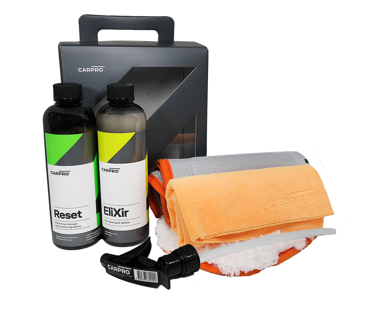 

CarPro Wash Box Kit - zestaw do pielęgnacji lakieru, idealny dla początkujących