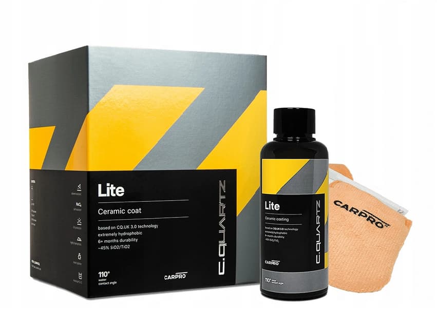 

CarPro C.Quartz Lite Zestaw 150ml - powłoka ceramiczna