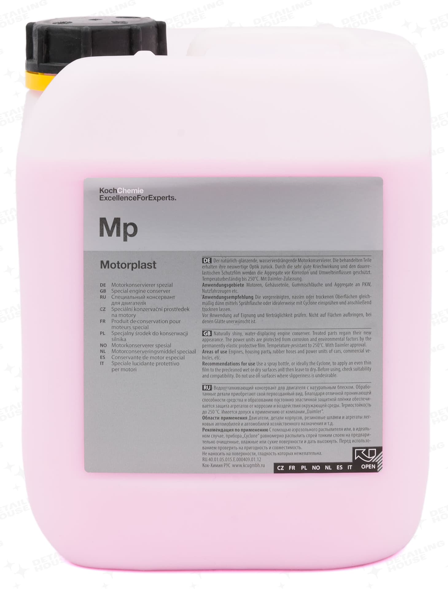 

Koch Chemie Motorplast 5l - produkt do konserwacji komory silnika