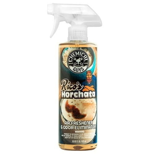 

Chemical Guys Ricos Horchata Scent 473ml - Odświeżacz powietrza o zapachu wanilii, migdałów oraz cynamonu