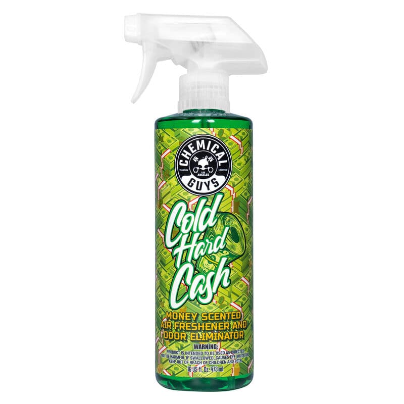 

Chemical Guys Cold Hard Cash Money Scent 473ml - Odświeżacz powietrza o zapachu pieniędzy