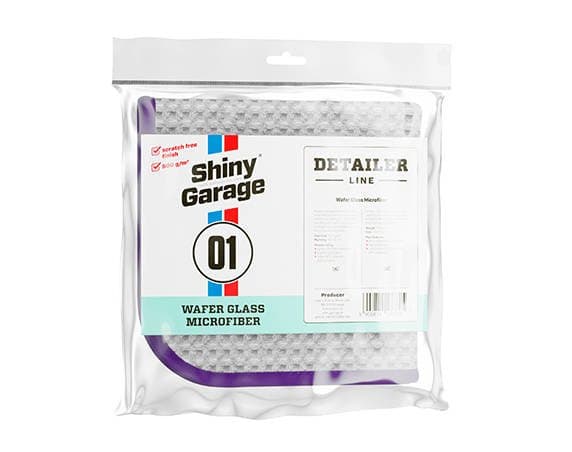 

Shiny Garage Wafer Glass Microfiber 40x40 -waflowa mikrofibra do szyb