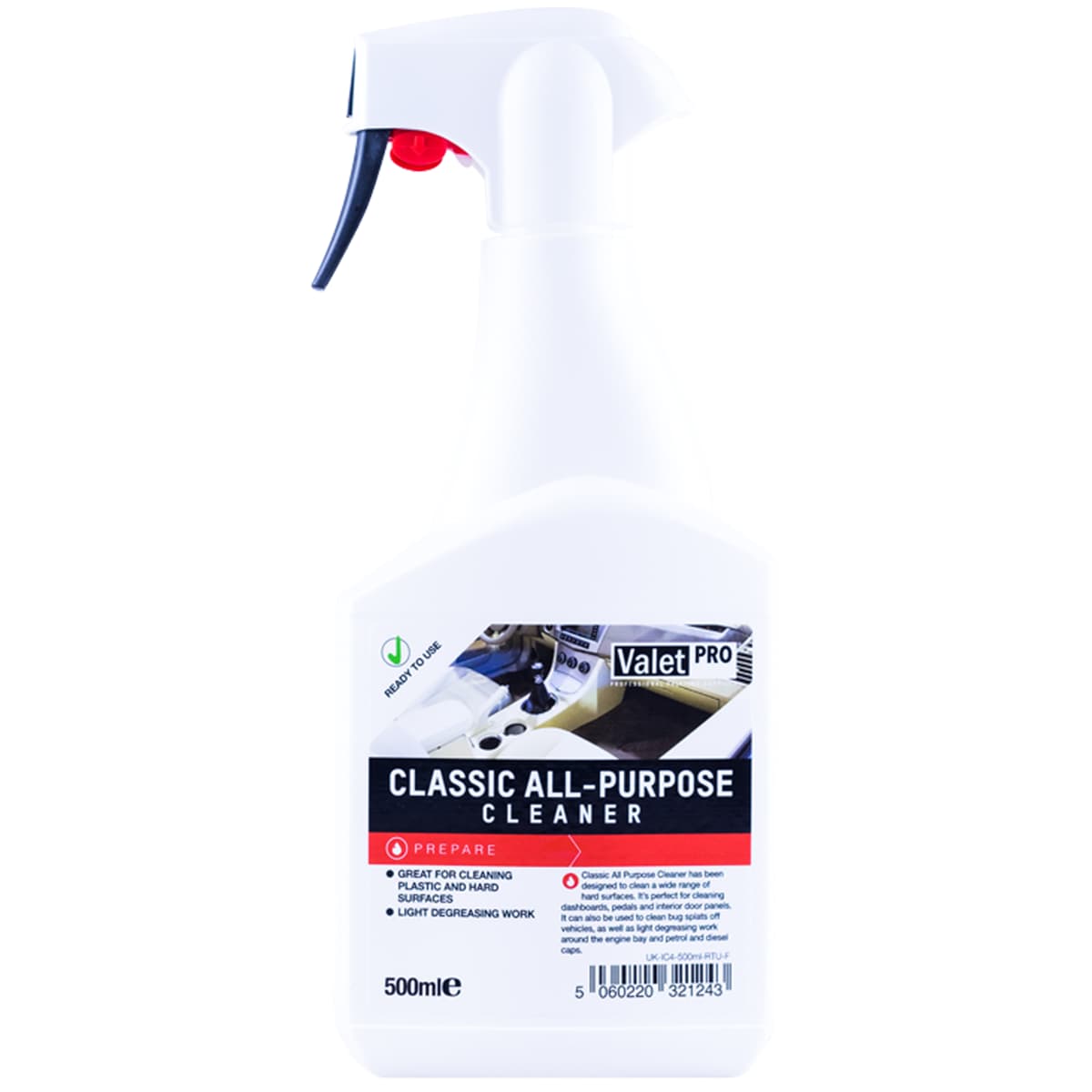 

ValetPRO Classic APC RTU 500ml -uniwersalny środek czyszczący