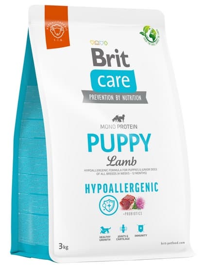 

Brit Care Dog Hypoallergenic Puppy Lamb 3kg