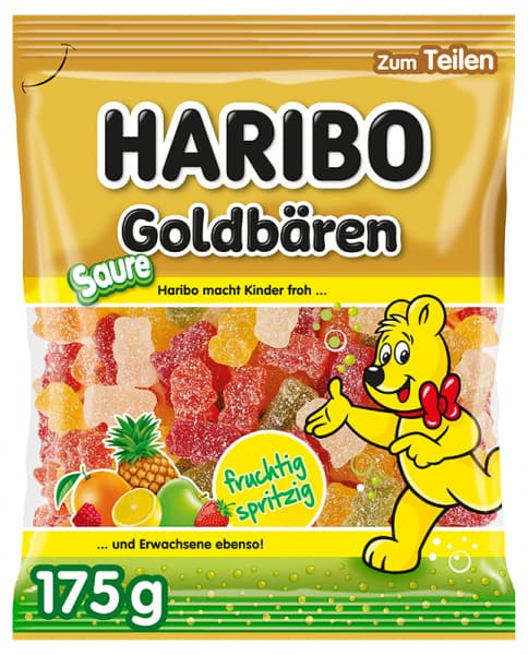 

Haribo Goldbaren Sauer Żelki 175 g