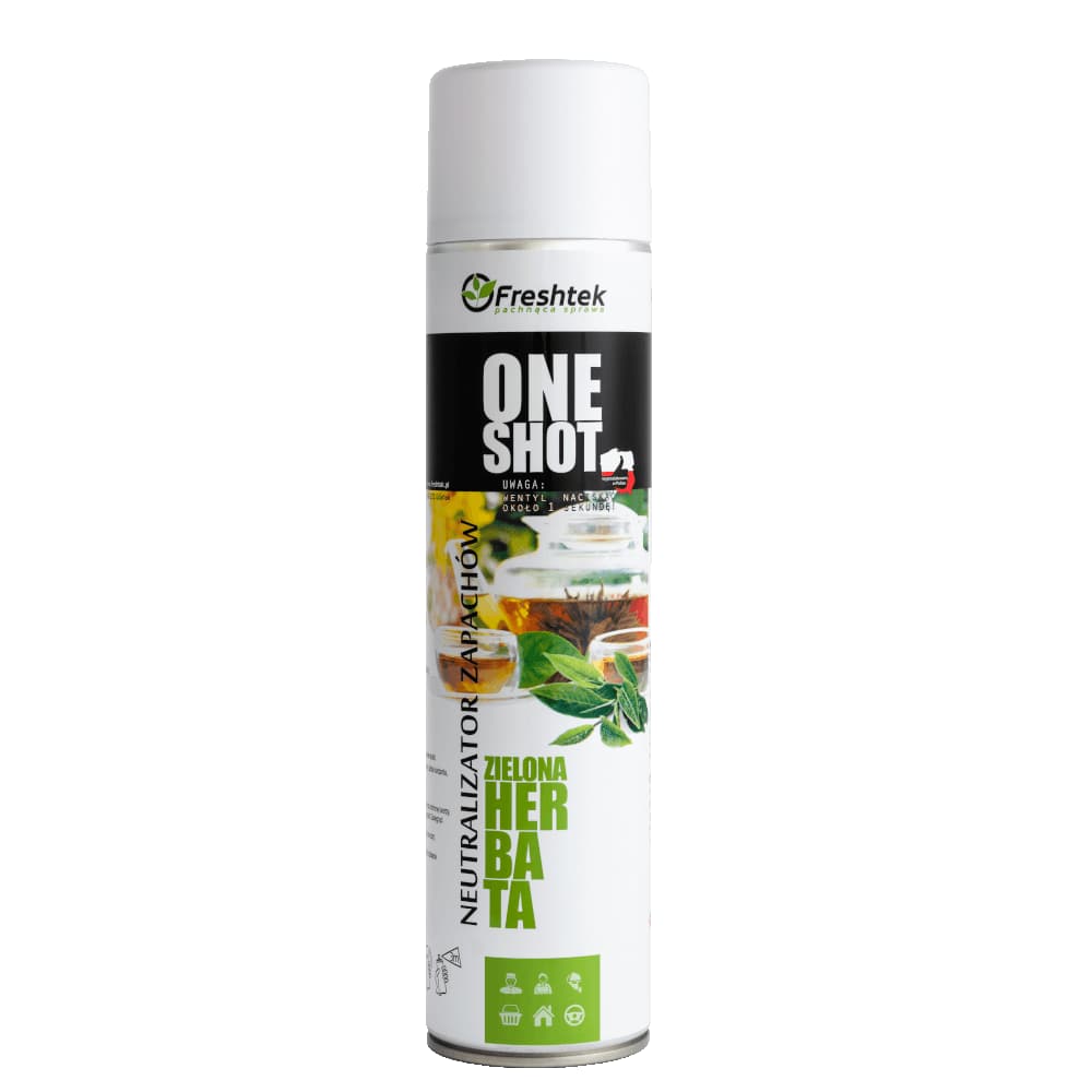 

Freshtek One Shot Zielona Herbata 600ml - neutralizator zapachów