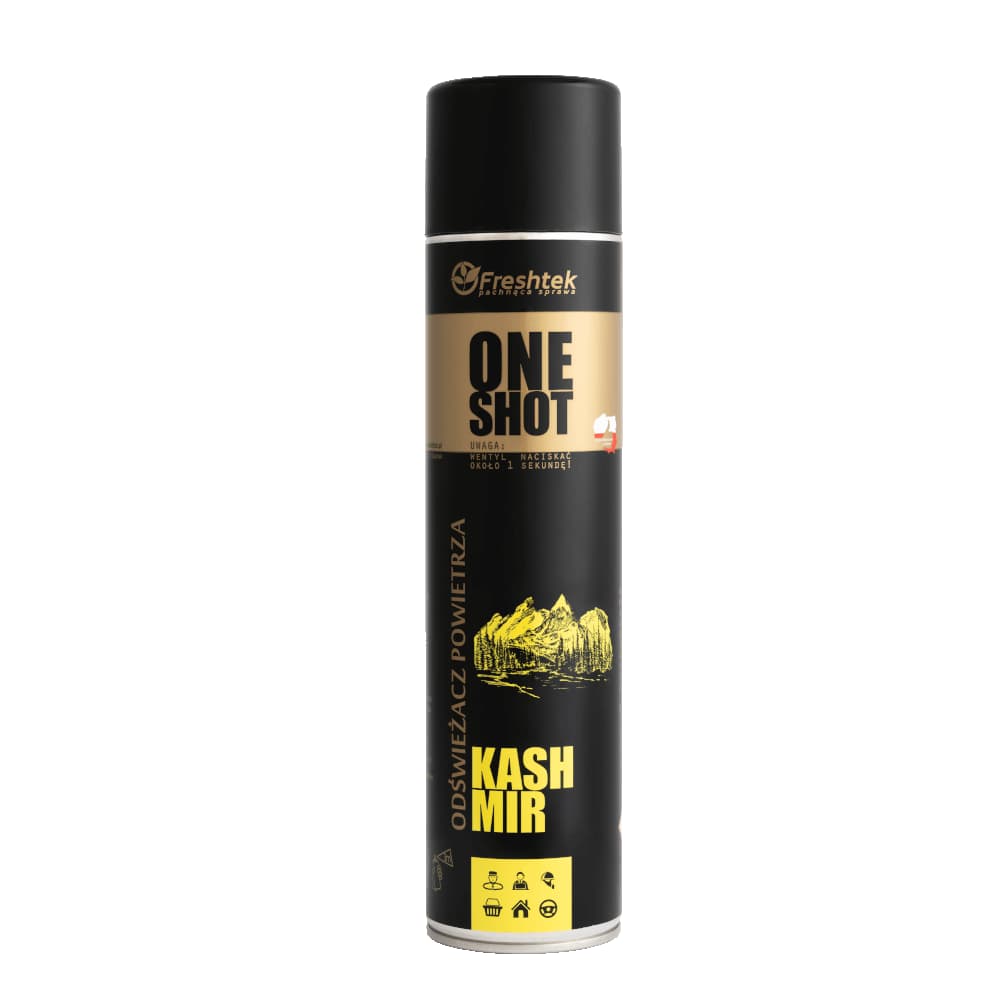 

Freshtek One Shot Premium Line Kashmir 600ml - odświeżacz powietrza