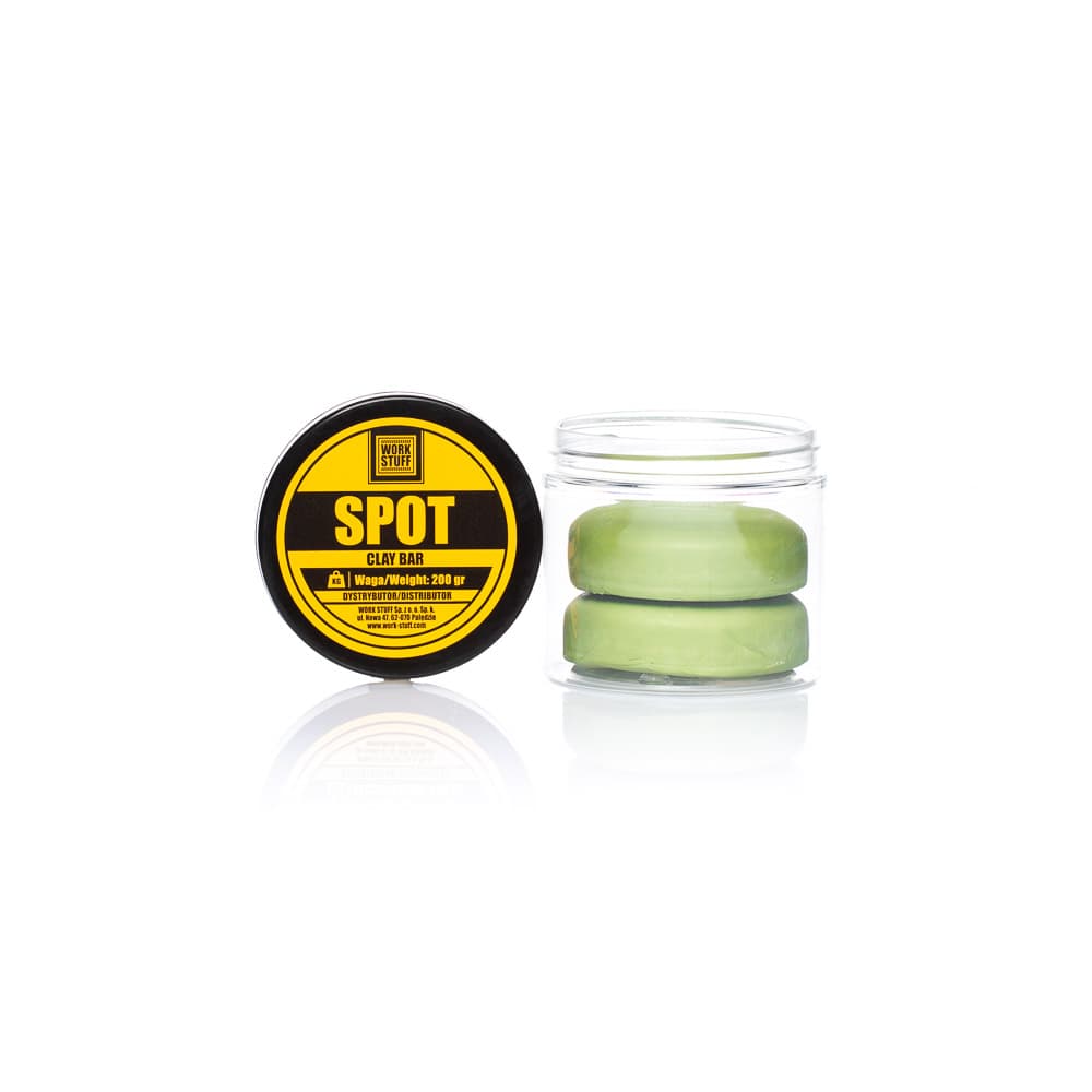 

Work Stuff Spot Clay Bar 200g - średnia glinka do oczyszczania lakieru