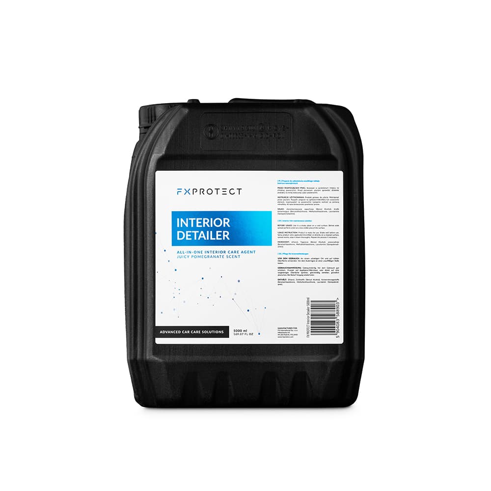 

FX Protect Interior Detailer 5L - preparat do odświeżenia każdego rodzaju tworzyw wewnętrznych