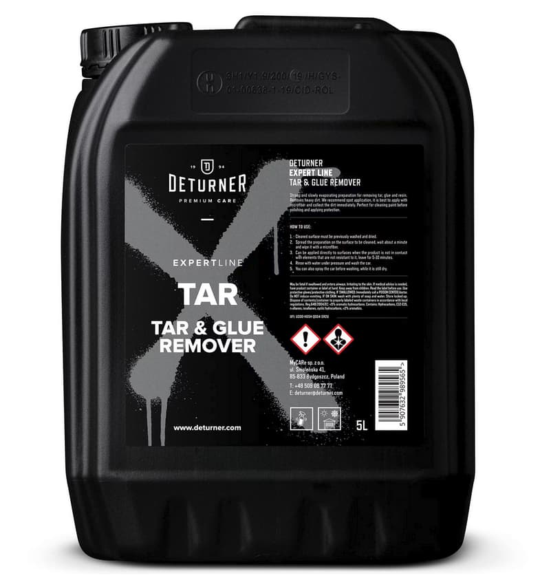 

Deturner Tar 5L - preparat do usuwania smoły i kleju