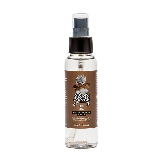 

Dodo Juice Coco Loco 100ml - kokosowy odświeżacz powietrza, zapach do samochodu w sprayu