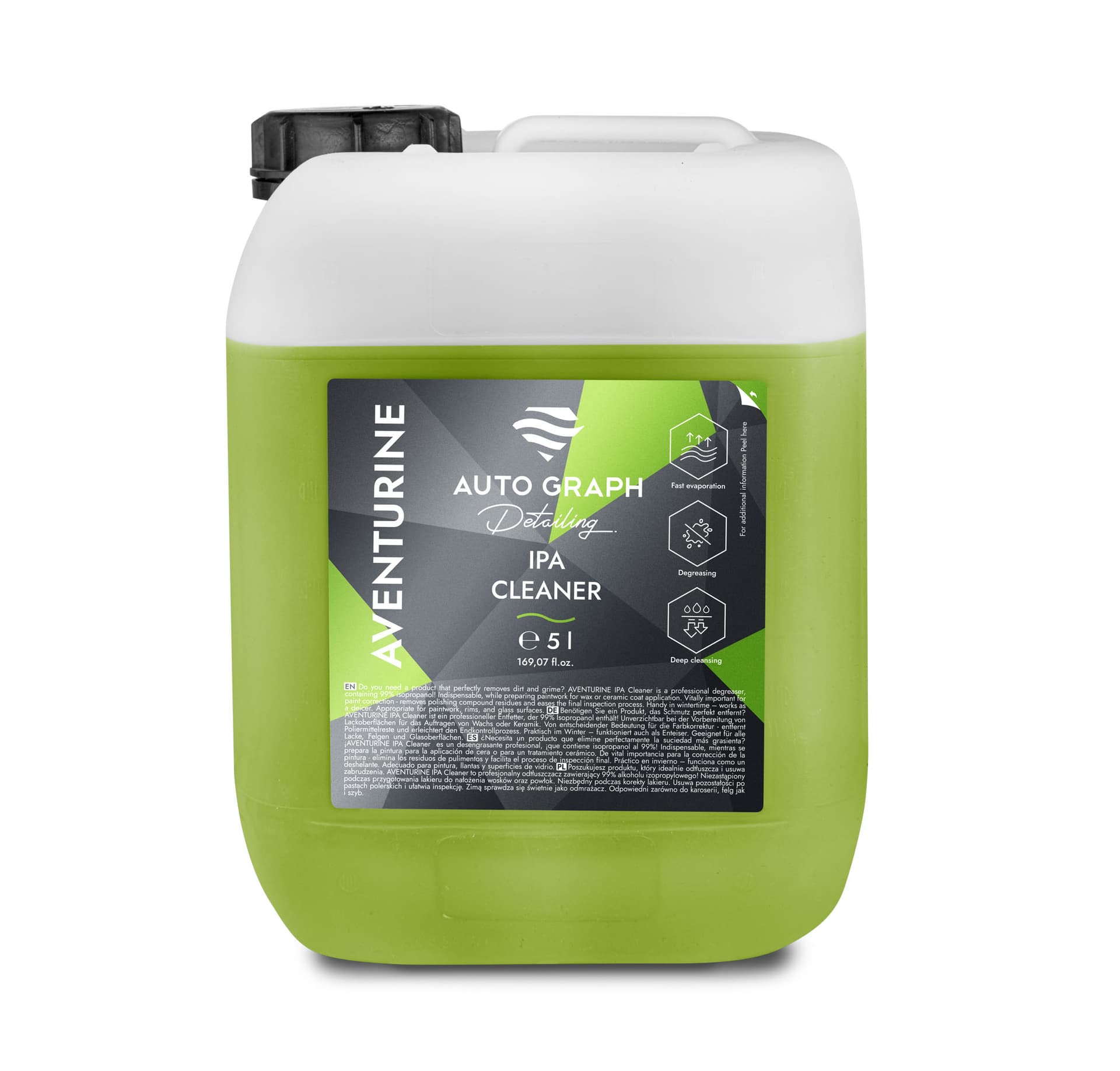 

Auto Graph Aventurine IPA Cleaner 5L - alkohol izopropylowy, odtłuszczacz