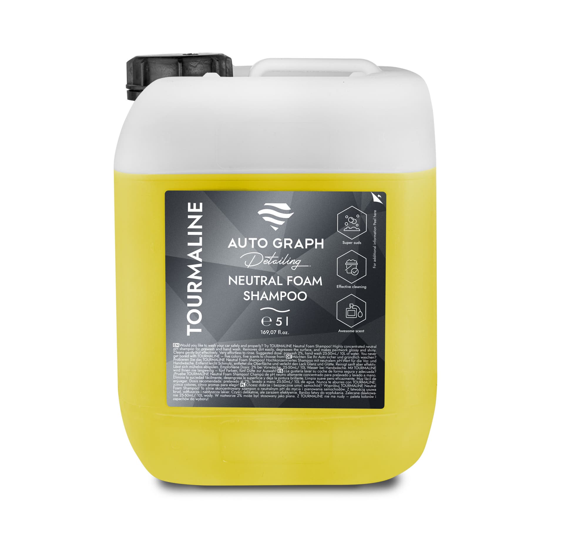 

Auto Graph Tourmaline Vanilla Cake 5L - neutralny szampon samochodowy