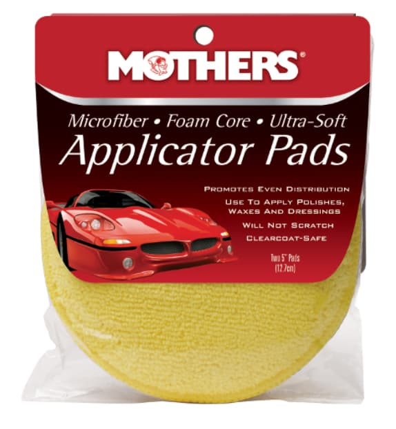 

Mothers Microfiber Applicator Pads 2 szt. - aplikator z mikrofibry do wosków, sealantów, dressingów