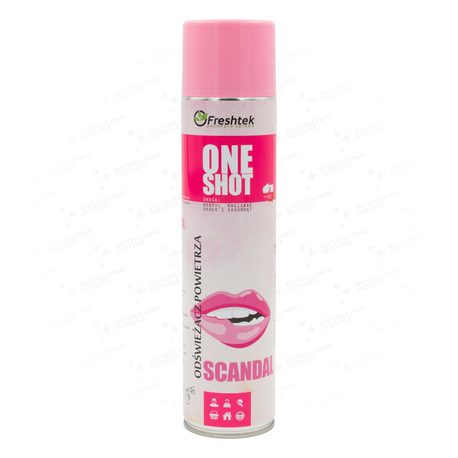 

Freshtek One Shot Scandal 600ml - oświeżacz powietrza