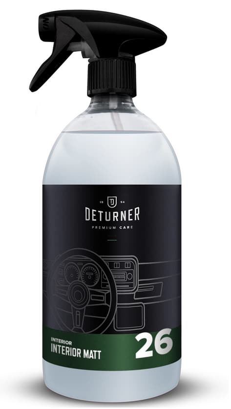 

Deturner Interior Matt 1L - matowy dressing do plastików wewnętrznych