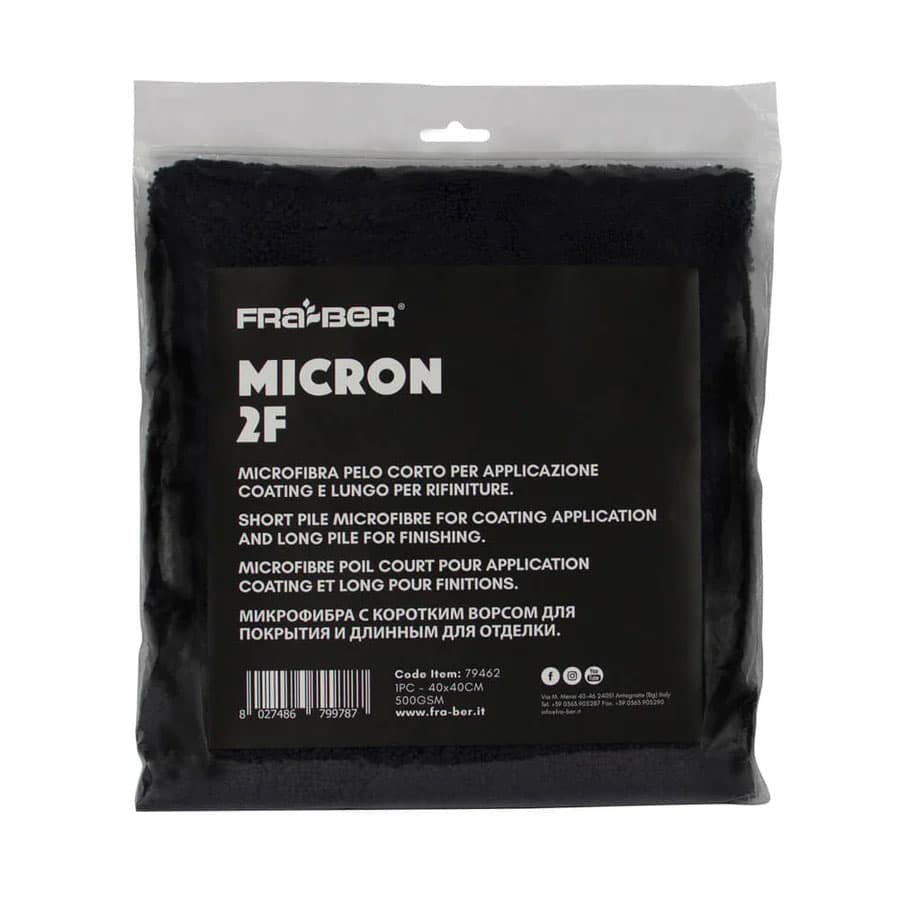

Innovacar Micron 2F 40x40 500gsm Black - dwustronna mikrofibra