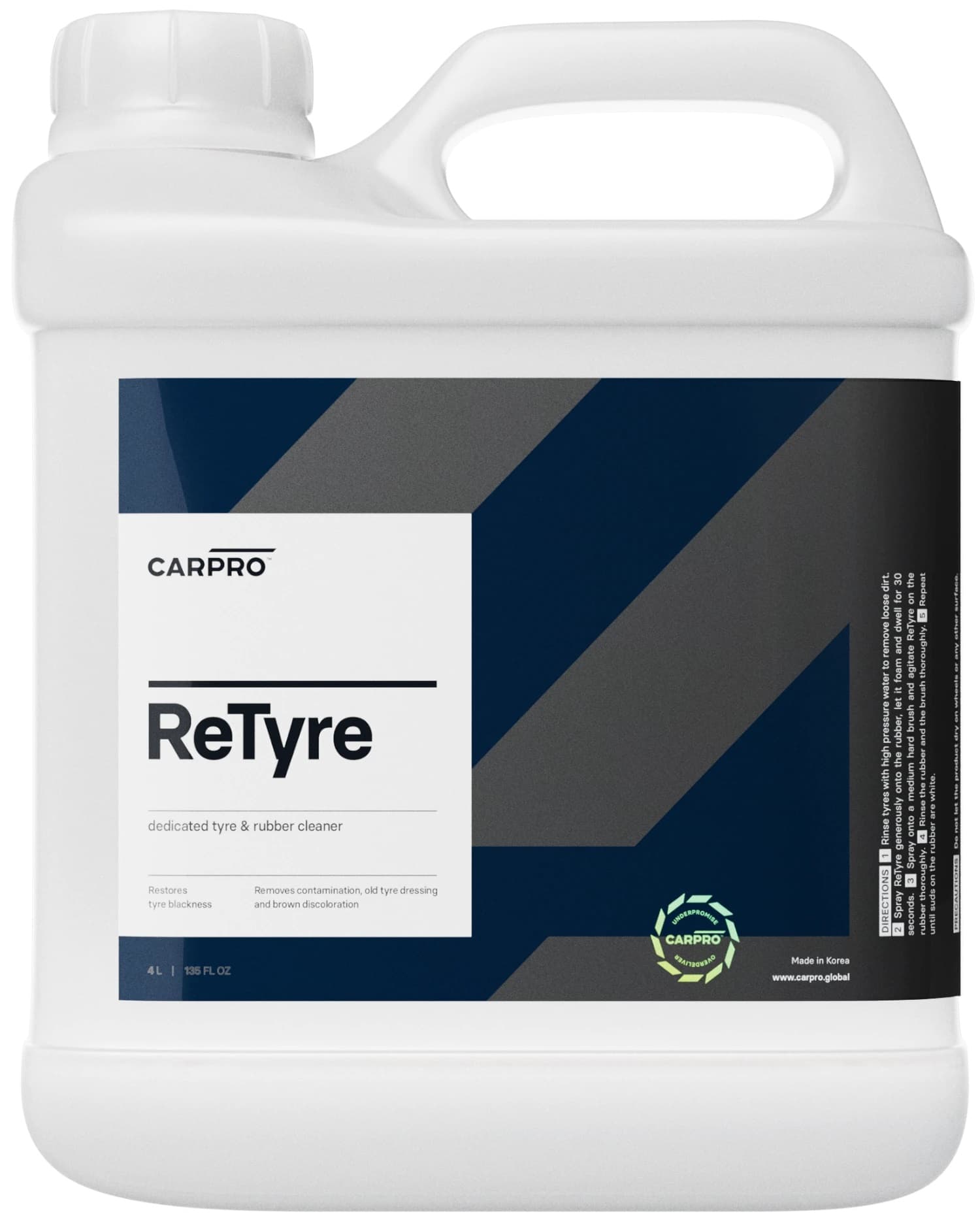 

CarPro ReTyre 4L - produkt do czyszczenia opon i gumy