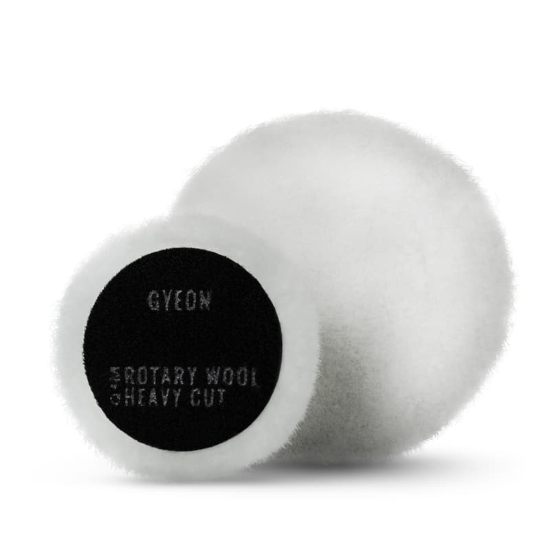 

Gyeon Q2M Rotary Wool Heavy Cut 2-pack 80mm - tnące wełniane futro polerskie