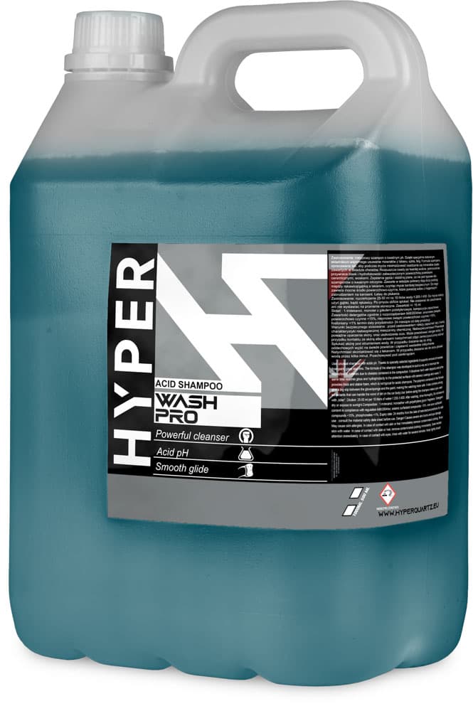 

Hyper Wash Pro Acid Shampoo 5L - kwaśny szampon samochodowy