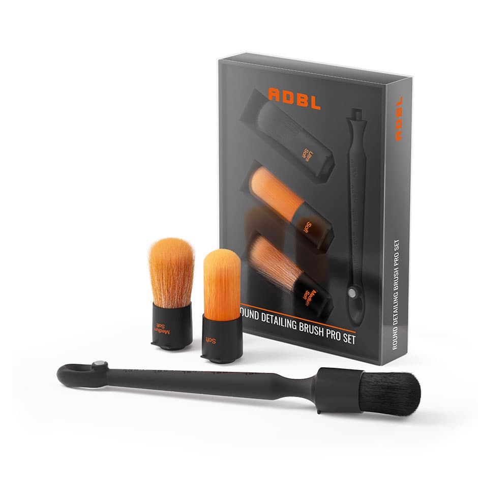 

ADBL Round Detailing Brush Pro Set - zestaw pędzli