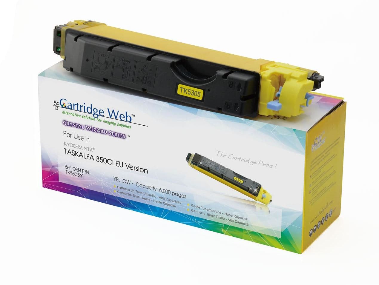 

Toner Cartridge Web Yellow Kyocera TK5305 zamiennik TK-5305Y