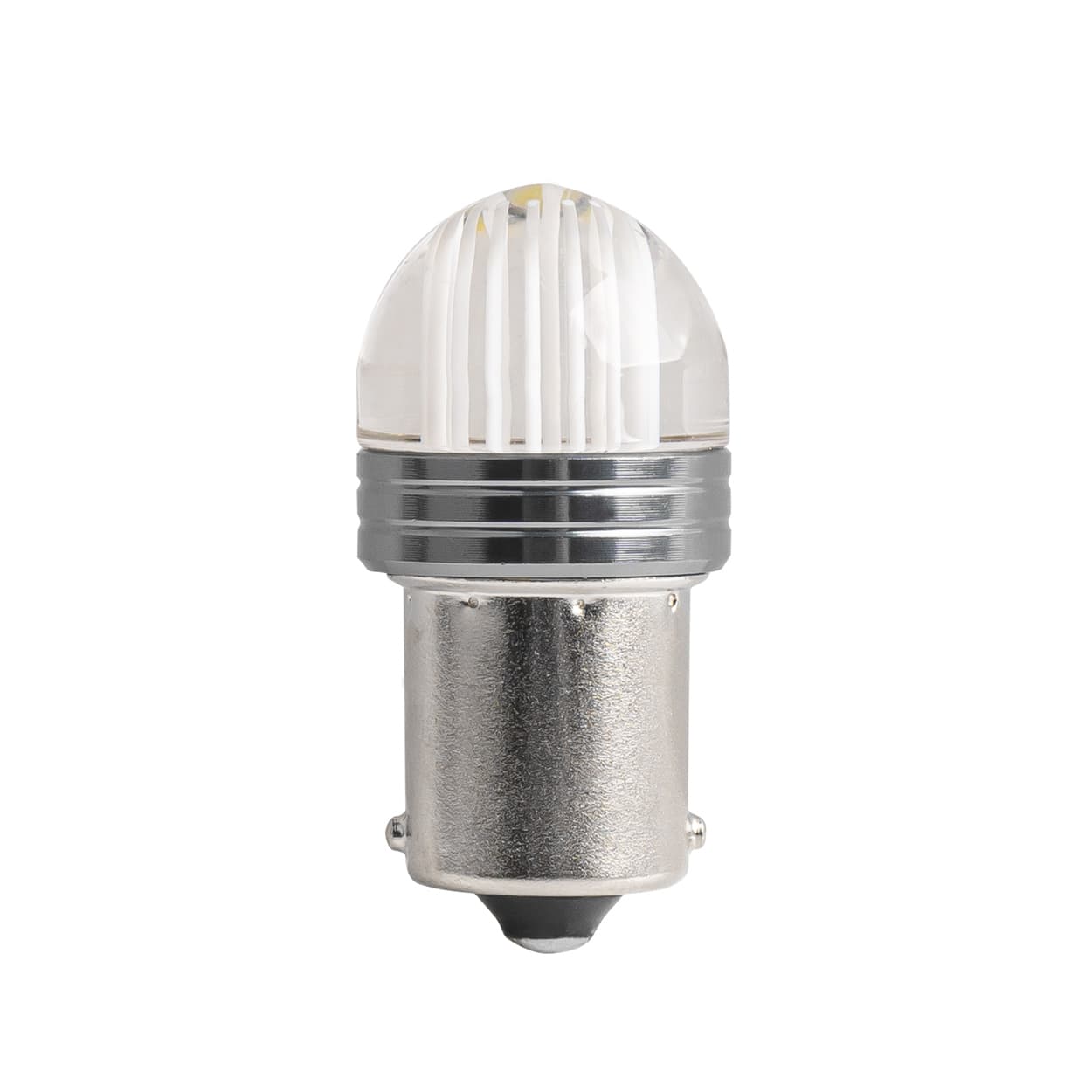 

Żarówki led standard p21w 9smd 12v clear white 100 szt amio-02954