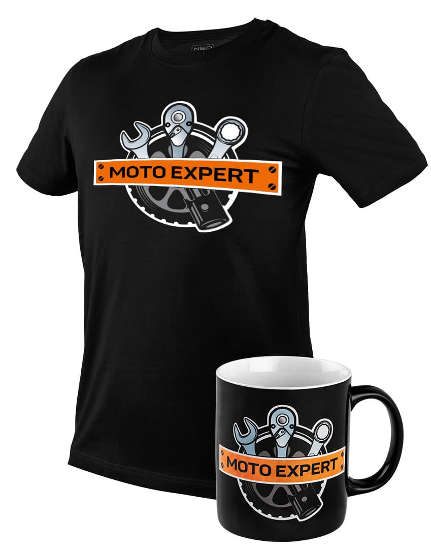 

T-shirt z nadrukiem, MOTO Expert, rozmiar XXL