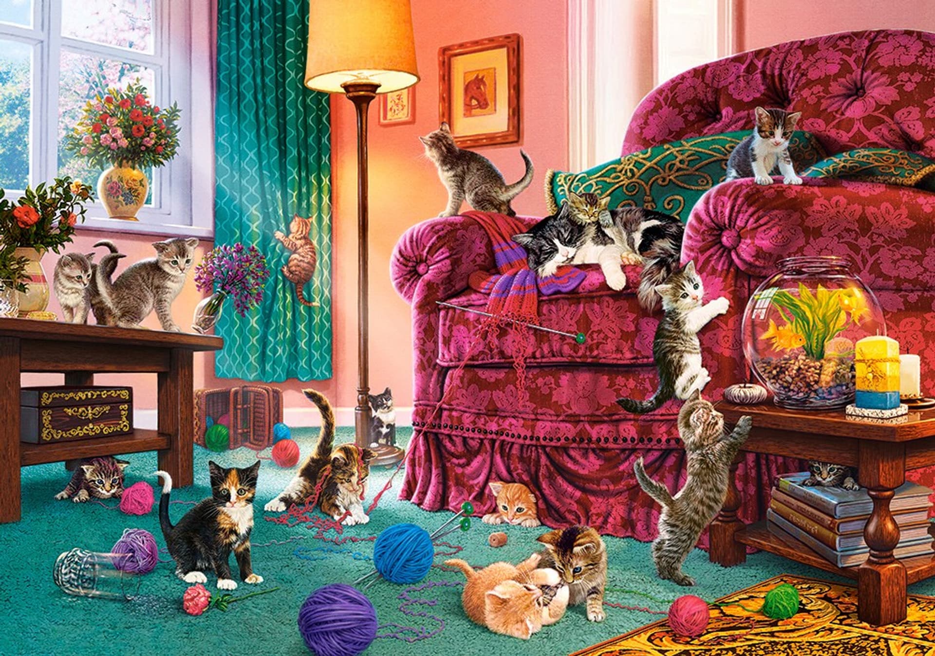

PUZZLE NAUGHT KITTENS 500el CASTORLAND