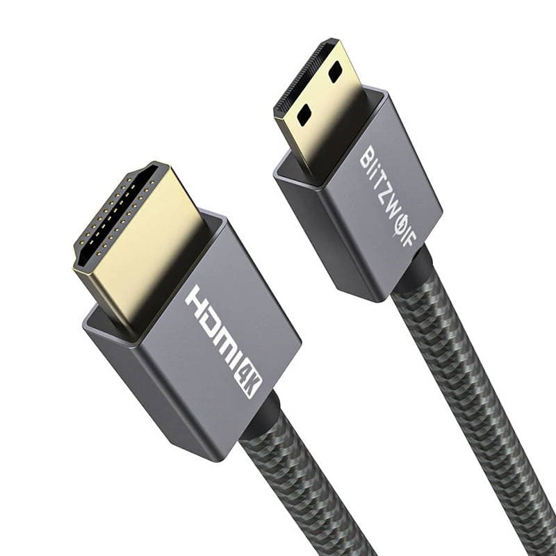 

Kabel 4K HDMI do HDMI Blitzwolf BW-HDC4 1,2m (czarny)