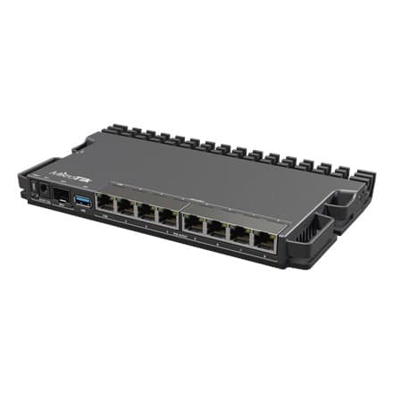 

MikroTik RouterBOARD RB5009UPr+S+IN No Wi-Fi, Router Switch, Rack Mountable, 10/100/1000 Mbit/s, Ethernet LAN (RJ-45) ports 7, M